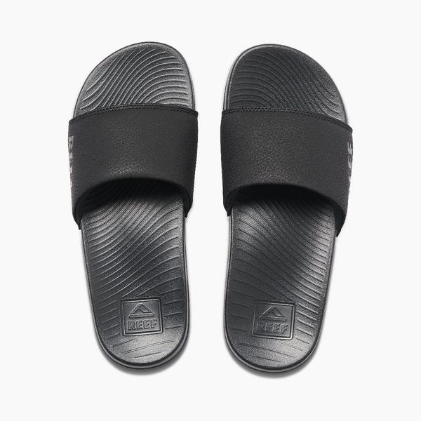 Reef Women's Slip-On Sandals Reef One Slide Black