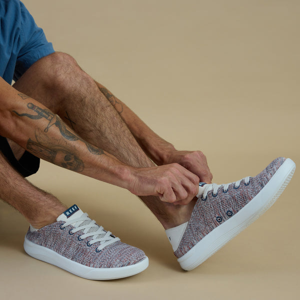 Reef The SWELLsole Collection Swellsole Neptune Red/White/Blue