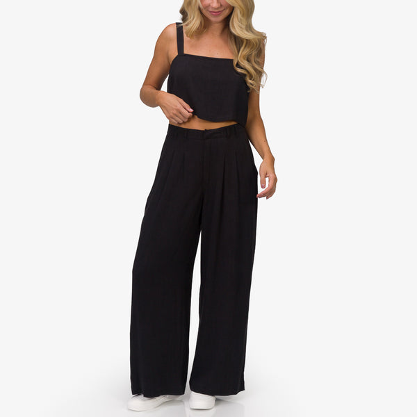 reef Vacation Mode: Activated Tori Linen Pant Caviar