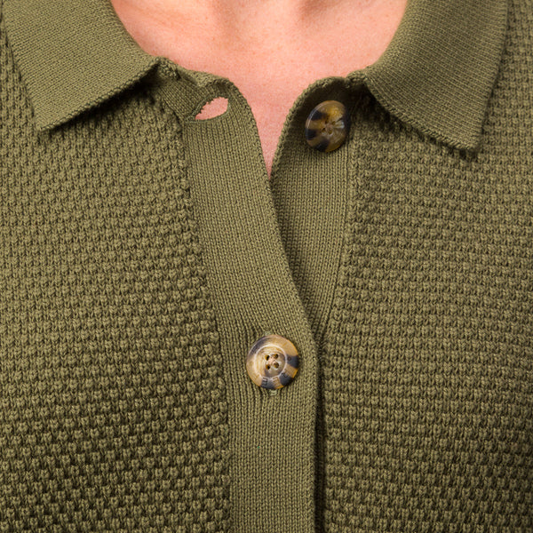 Reef Vacation Mode: Activated Up North Sweater Top Olivine