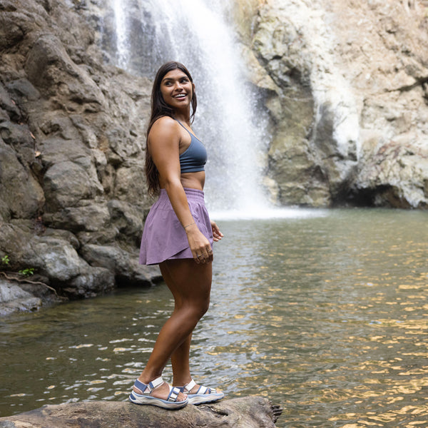 Reef Women's Ankle Strap Sandals Cross-Shore Rose Sand