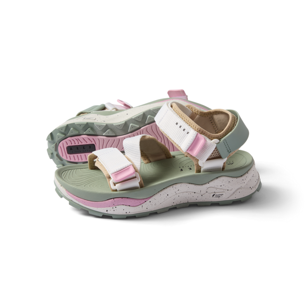 Reef Women's Ankle Strap Sandals Cross-Shore White Frost
