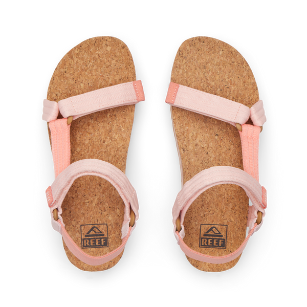 Reef Women's Ankle Strap Sandals Cushion Rem Hi Coral Duo