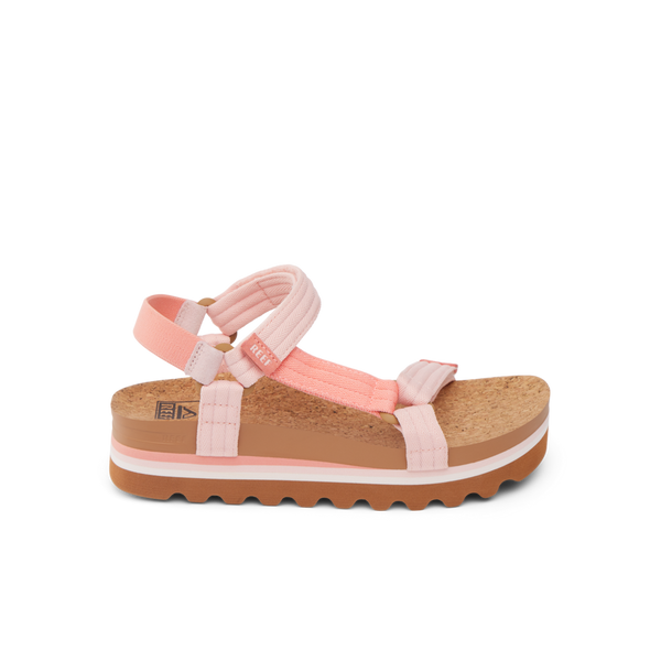 reef Women's Ankle Strap Sandals Cushion Rem Hi Coral Duo