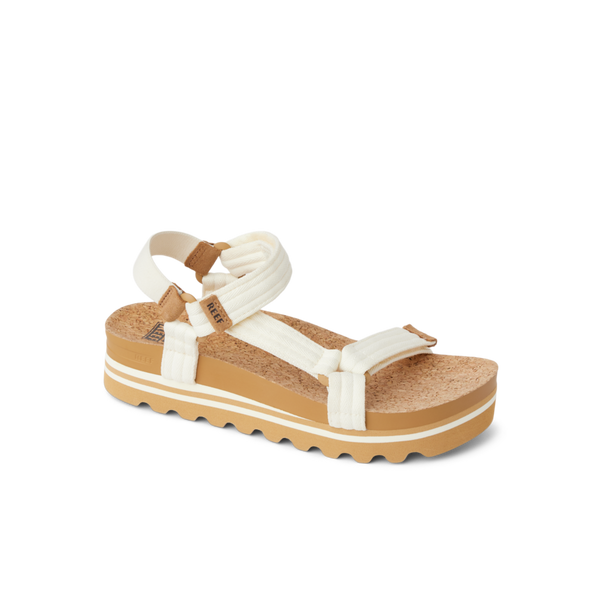 Reef Women's Ankle Strap Sandals Cushion Rem Hi Whisper White