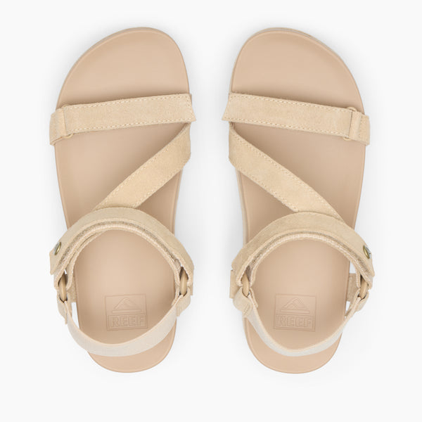 Reef Women's Ankle Strap Sandals Vista Higher Luna Oasis Suede