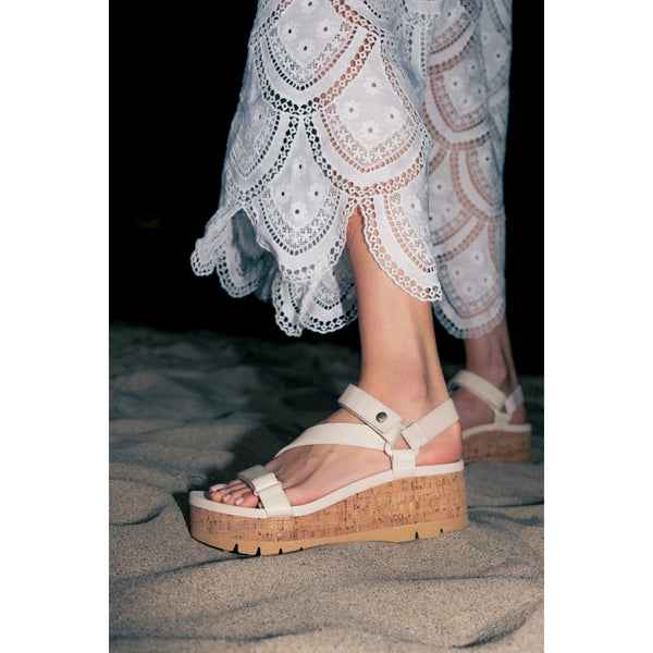 Reef Women's Ankle Strap Sandals Vista Higher Luna Vintage Cork