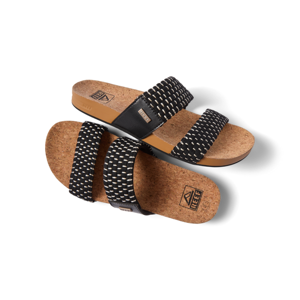 Reef Women's Arch Support Styles Cushion Vista Black Textile