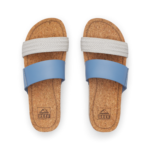 Reef Women's Arch Support Styles Cushion Vista Hi Blue Duo Braid