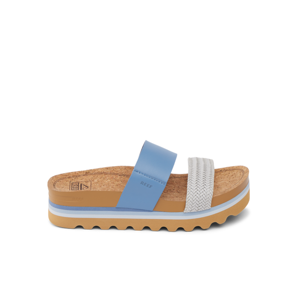 reef Women's Arch Support Styles Cushion Vista Hi Blue Duo Braid
