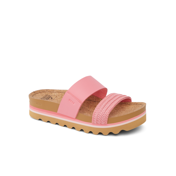 Reef Women's Arch Support Styles Cushion Vista Hi Pink Braid