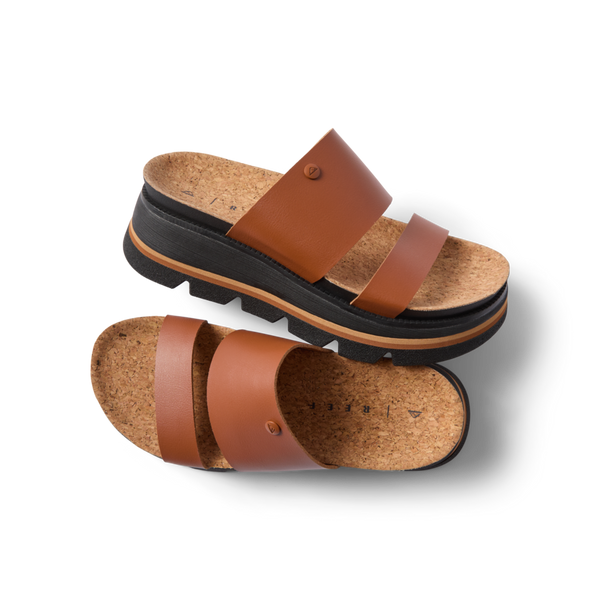 Reef Women's Arch Support Styles Vista Luxe Siaa Cocoa/Black