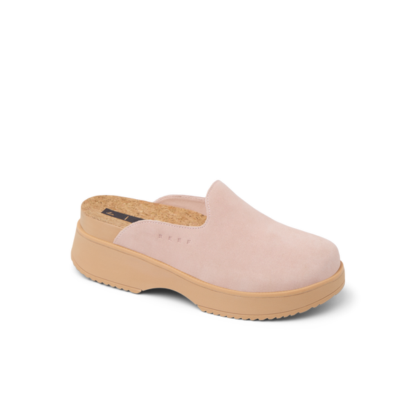 Reef Women's Clogs And Mules Vista Skye Cameo Rose Suede