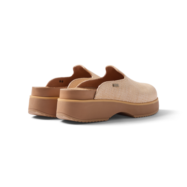 Reef Women's Clogs And Mules Vista Skye Natural Raffia