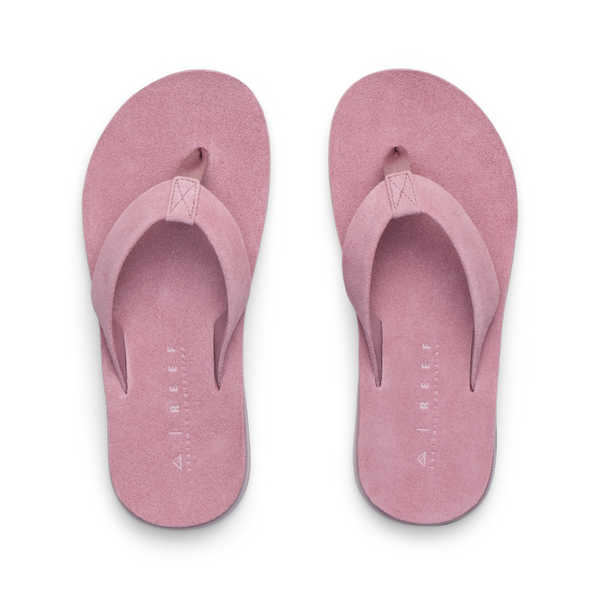 Reef Women's Flip-Flops Ojai Classic Pale Mauve Suede