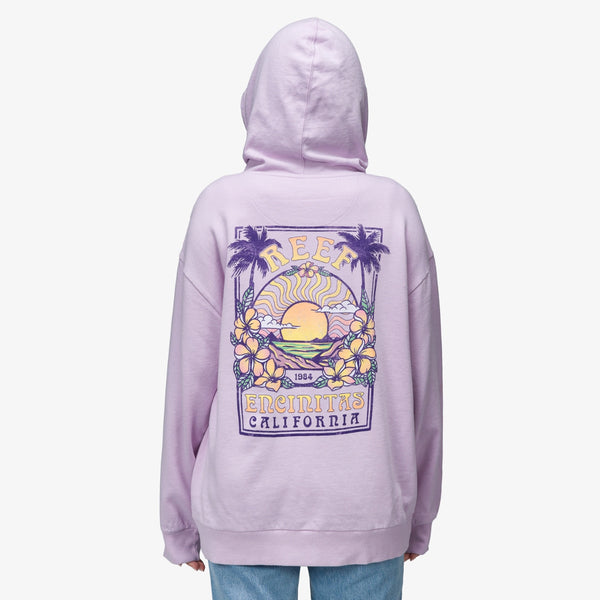 reef Women's Hoodies Sweaters & Jackets Boyfriend Hoodie Lavendar Frost