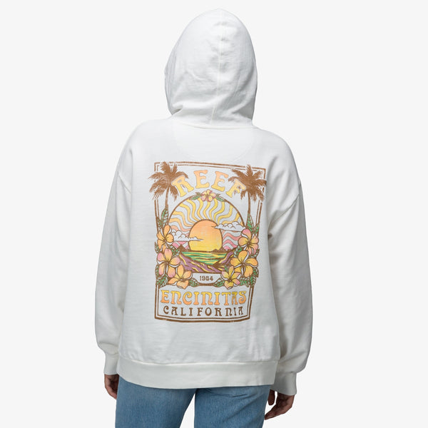 reef Women's Hoodies Sweaters & Jackets Boyfriend Hoodie Marshmellow