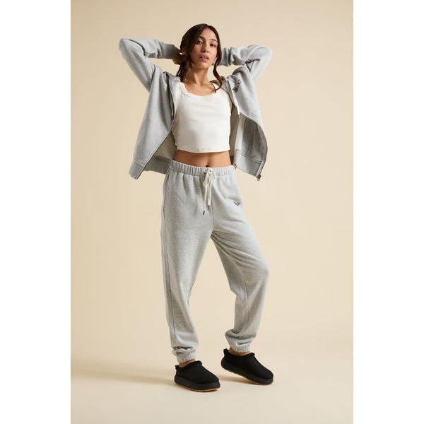 Reef Women's Hoodies Sweaters & Jackets Brittany Fleece Full Zip Heather Grey