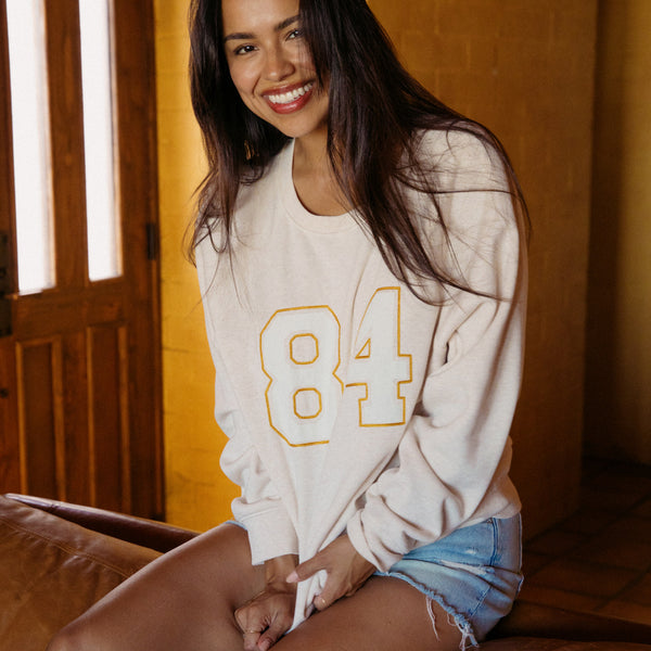 Reef Women's Hoodies Sweaters & Jackets Oversized Raglan Fleece Oatmeal Heather