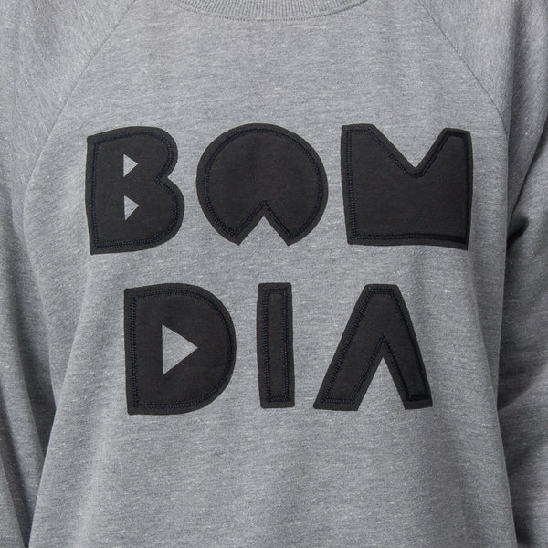 Reef Women's Hoodies Sweaters & Jackets Oversized Raglan Fleece Heather Grey