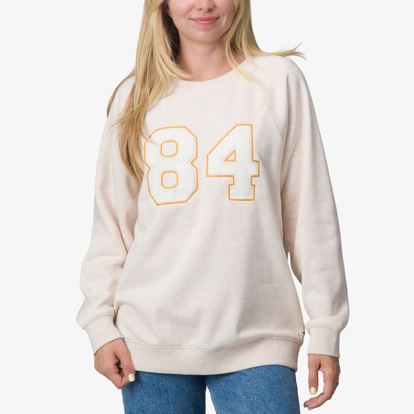 reef Women's Hoodies Sweaters & Jackets Oversized Raglan Fleece Oatmeal Heather