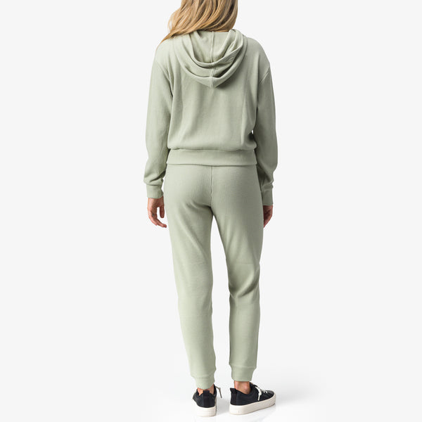 Reef Women's Hoodies Sweaters & Jackets Tina Thermal Hoodie Desert Sage