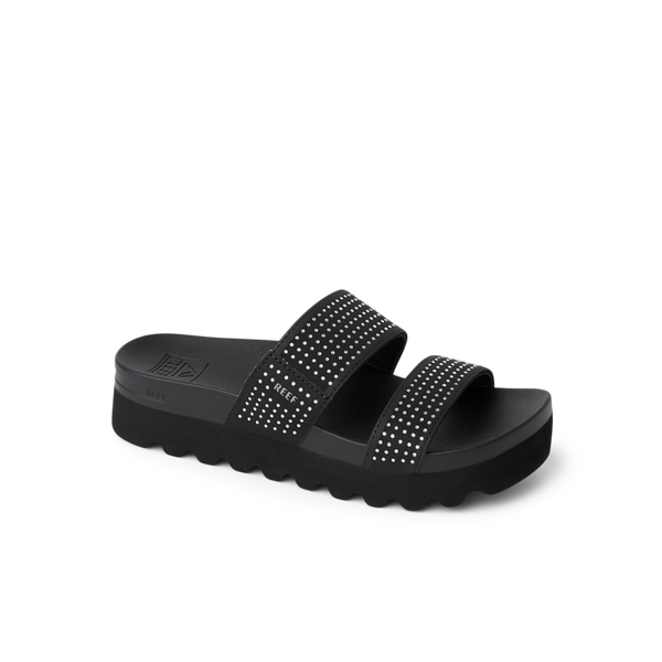 Reef Women's Limited Drops Cushion Vista Hi Black Sparkle