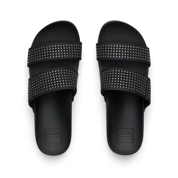 Reef Women's Limited Drops Cushion Vista Hi Black Sparkle