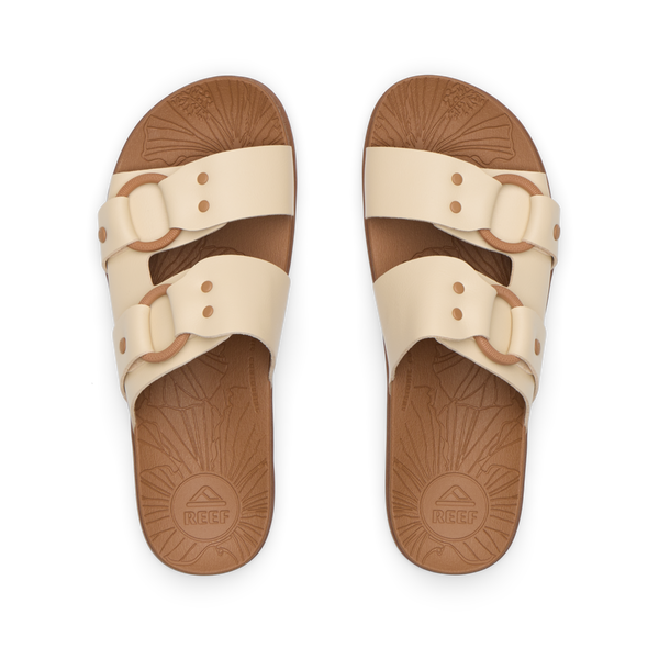 Reef Women's Slides Cushion Vera Cruz Shifting Sand/Tan