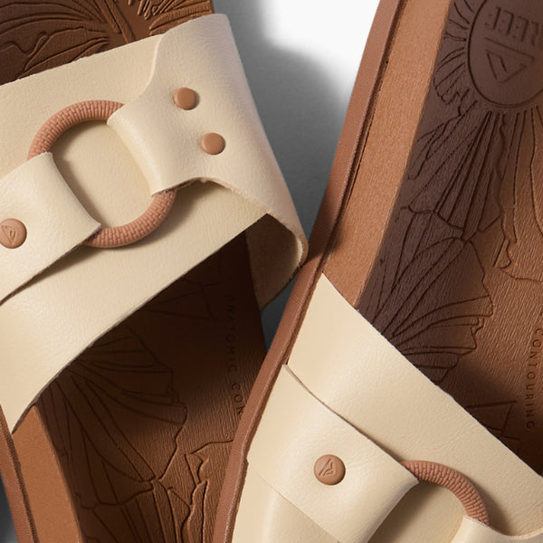 Reef Women's Slides Vista Soho Cruz Shifting Sand/Tan