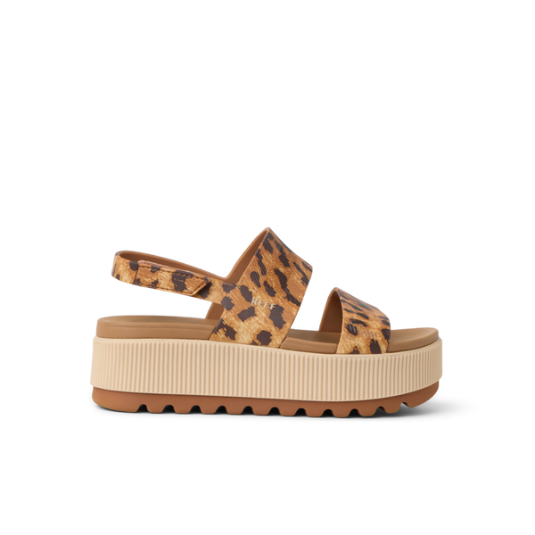 reef Women's Slingback Sandals Water Vista Higher Leopard