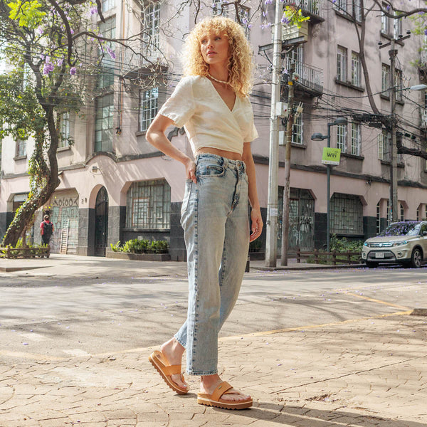 Reef Women's Slip-On Sandals Cushion Sol Hi Natural