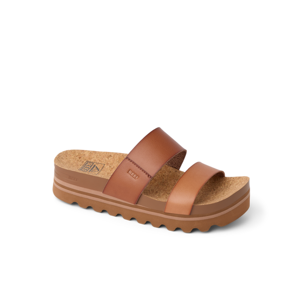 Reef Women's Slip-On Sandals Cushion Vista Hi Espresso Duo