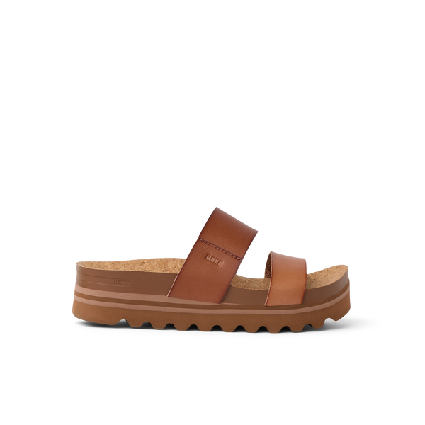 reef Women's Slip-On Sandals Cushion Vista Hi Espresso Duo