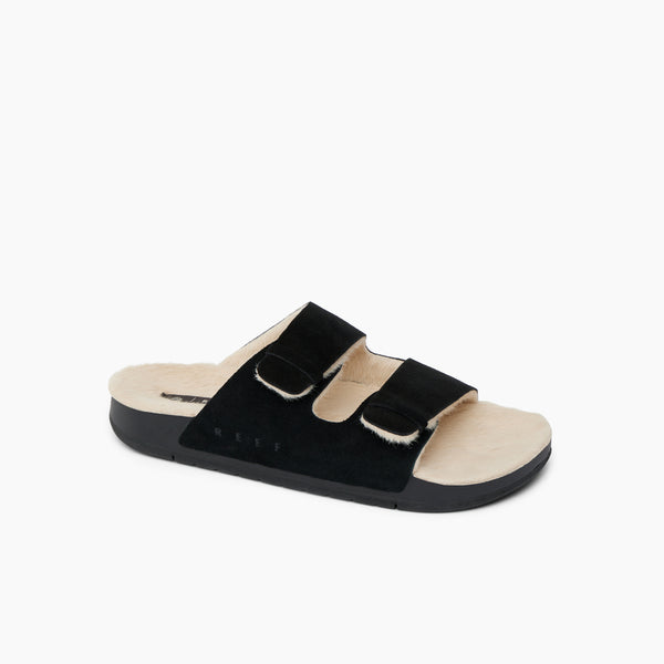 Reef Women's Slip-On Sandals Ojai Two Bar Cozy Raven