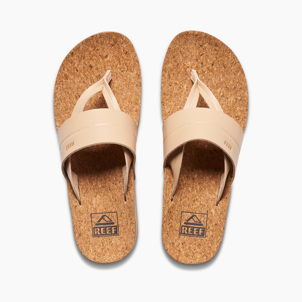 Reef Women's Slip-On Sandals Vista Higher Savanah Seashell