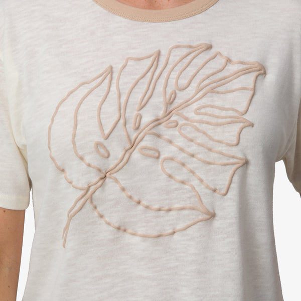 Reef Women's T-Shirts Tanks & Dresses Ringer Tee Marshmallow