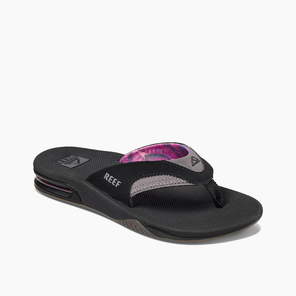 Reef Women's Water Friendly Footwear Fanning Black/Grey