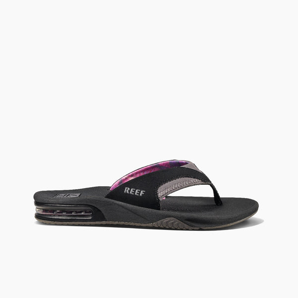 reef Women's Water Friendly Footwear Fanning Black/Grey