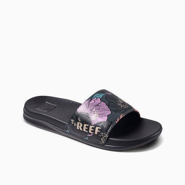 Reef Women's Water Friendly Footwear Reef One Slide Blossom