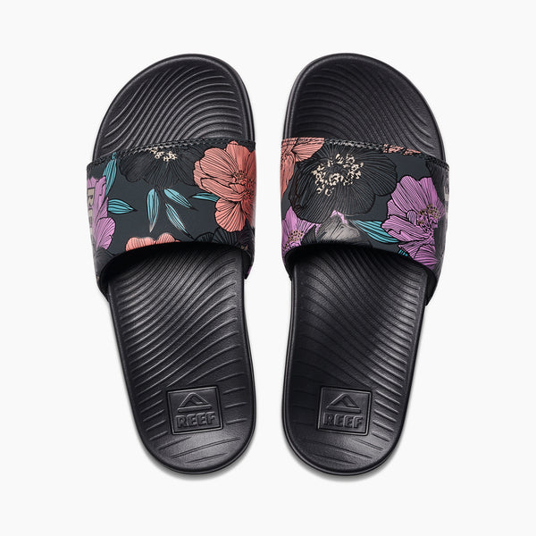Reef Women's Water Friendly Footwear Reef One Slide Blossom