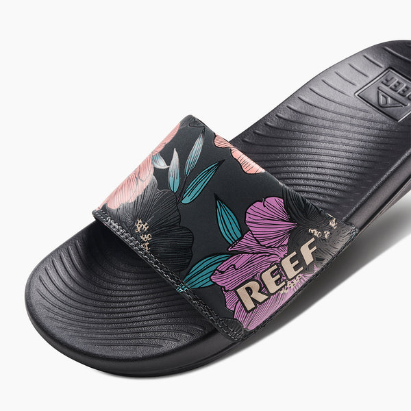 Reef Women's Water Friendly Footwear Reef One Slide Blossom