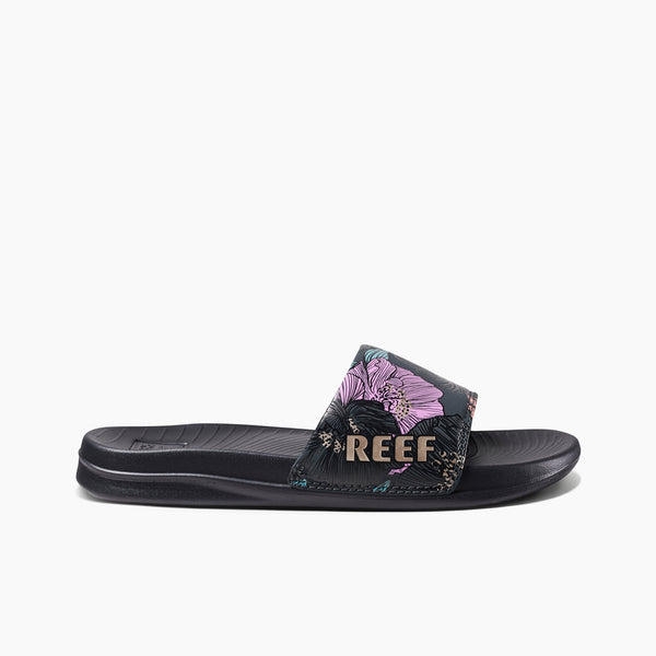 reef Women's Water Friendly Footwear Reef One Slide Blossom