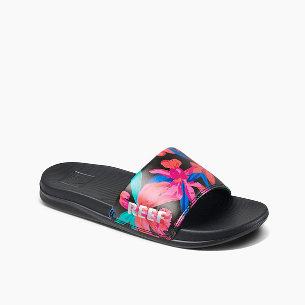 Reef Women's Water Friendly Footwear Reef One Slide Tropicana