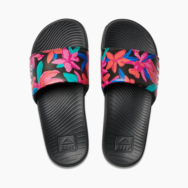 Reef Women's Water Friendly Footwear Reef One Slide Tropicana
