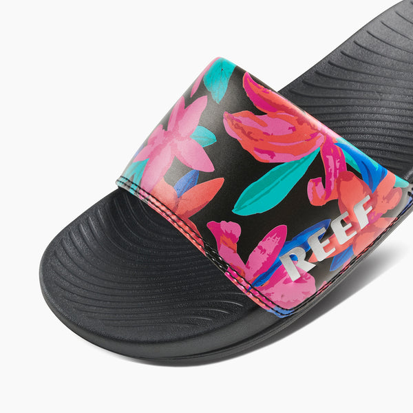 Reef Women's Water Friendly Footwear Reef One Slide Tropicana