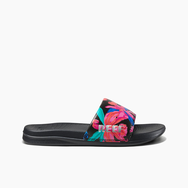 reef Women's Water Friendly Footwear Reef One Slide Tropicana