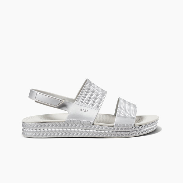 reef Women's Water Friendly Footwear Reef Water Vista Silver