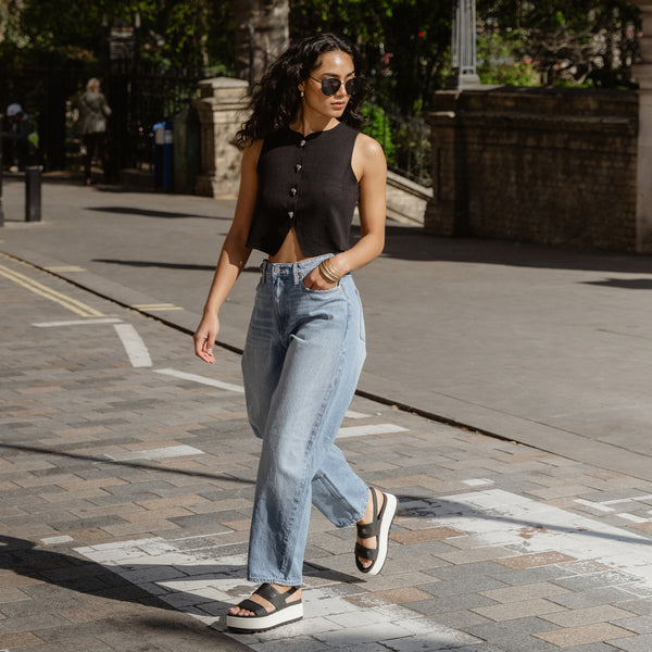 Reef Women's Water Friendly Footwear Water Vista Higher Black Vintage