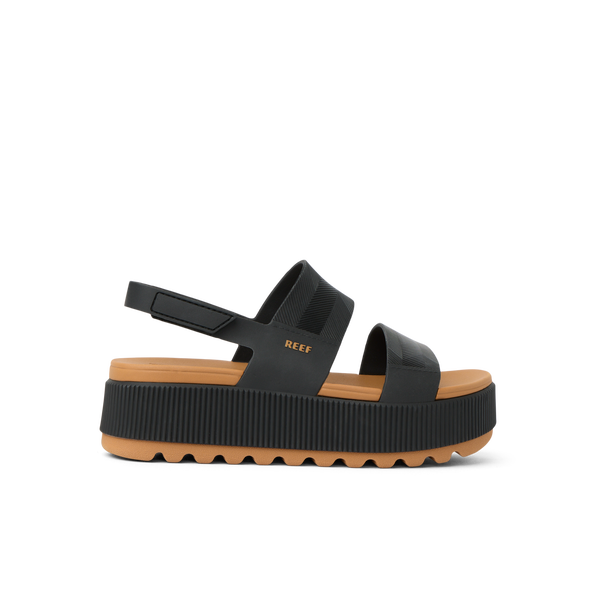 reef Women's Water Friendly Footwear Water Vista Higher Black Cognac